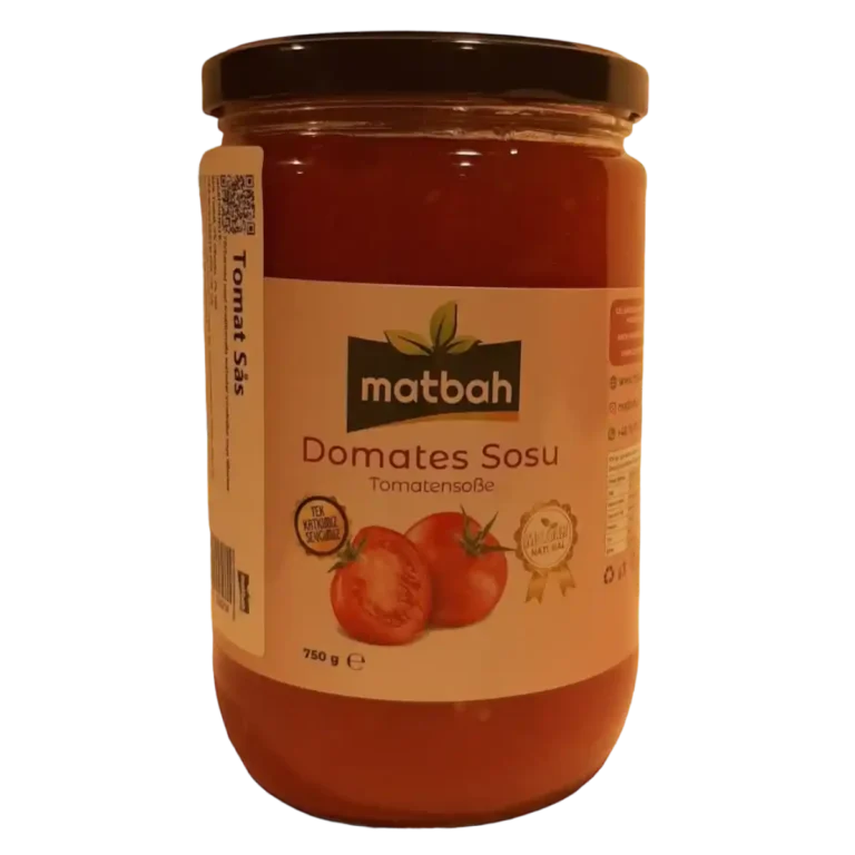 Tomato sauce Prepared using traditional methods.Contains no additives.