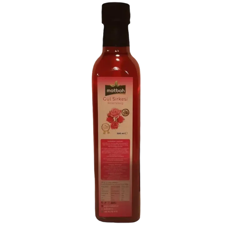 Rose Vinegar Prepared using traditional methods.Contains no additives.