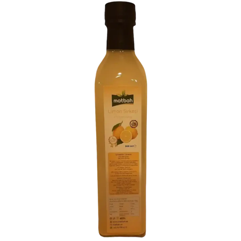 Lemon Vinegar Prepared using traditional methods.Contains no additives.