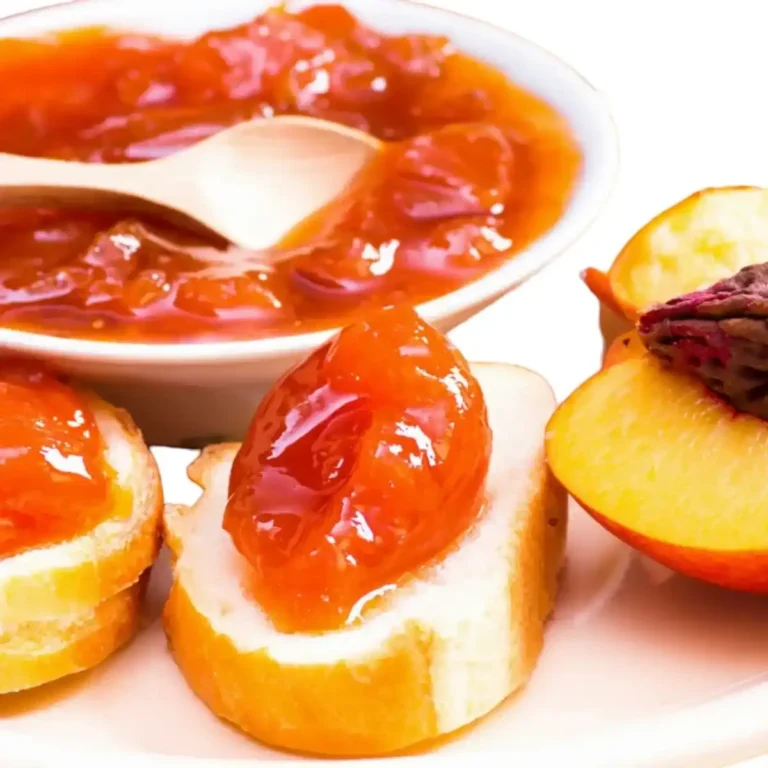 Peach Jam Prepared using traditional methods.Contains no additives.