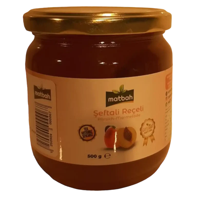 Peach Jam Prepared using traditional methods.Contains no additives.