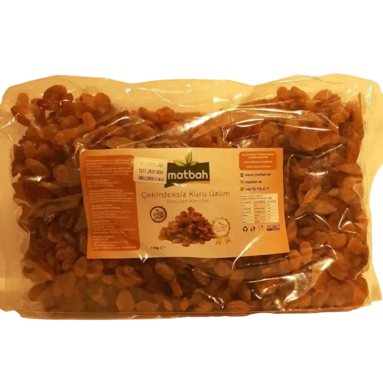 Seedless raisins Prepared using traditional methods.Contains no additives.