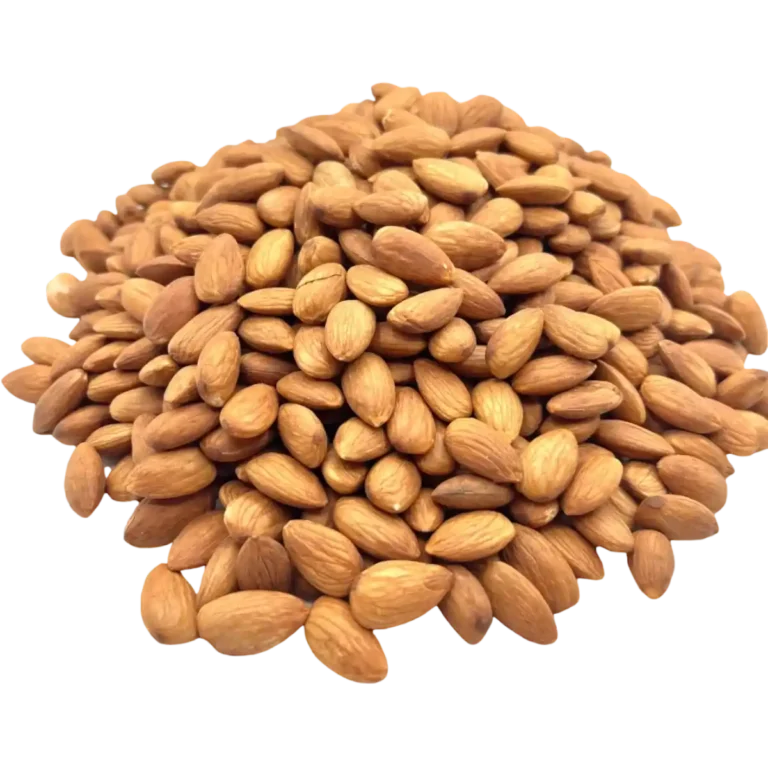 Raw almond kernels It is prepared using traditional methods, with fresh and high-quality ingredients.