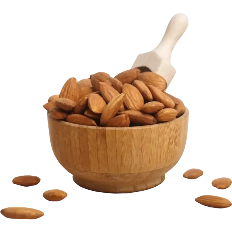 Raw almond kernels It is prepared using traditional methods, with fresh and high-quality ingredients.