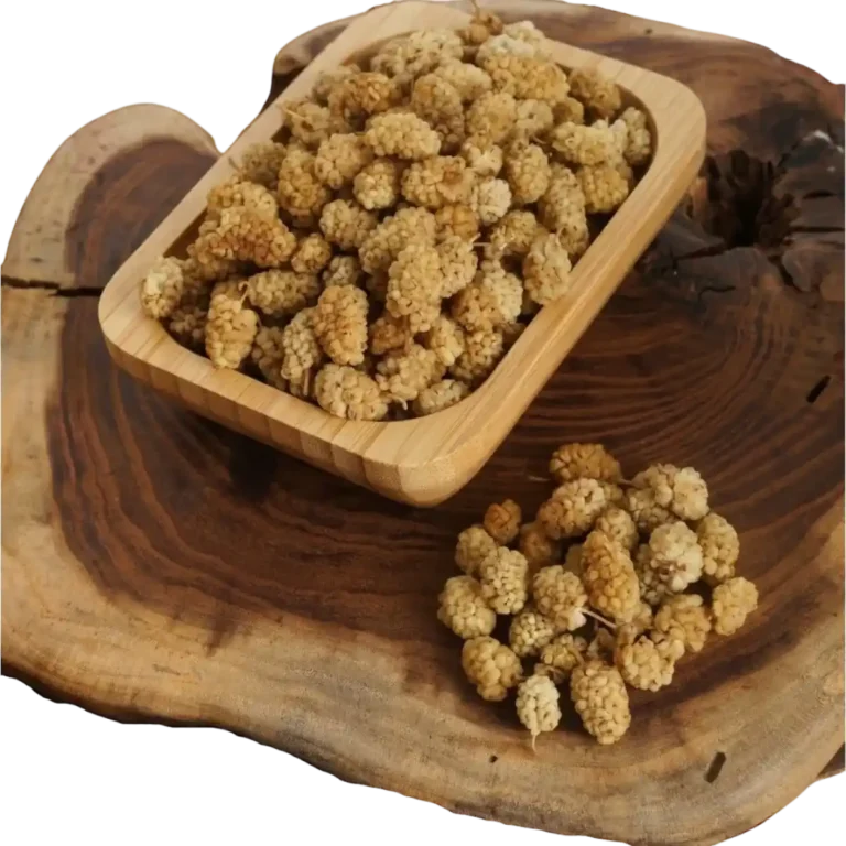 Dried mulberries Prepared using traditional methods.Contains no additives.